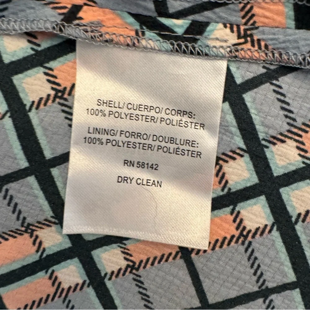 Gal Meets Glam Collection Colette Blue Plaid Button-Down Maxi Dress Size 12 - Picture 9 of 16